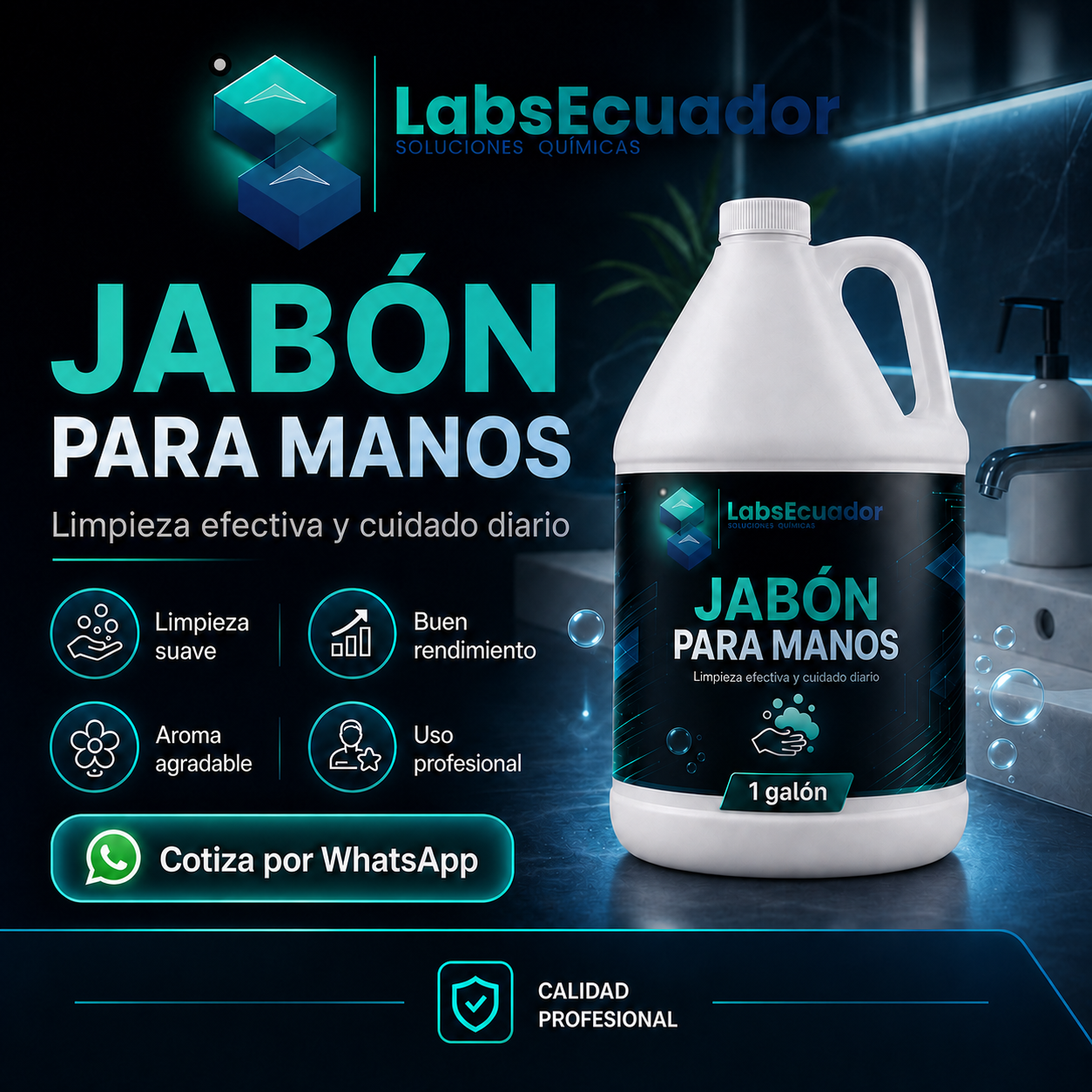 Jabón para manos